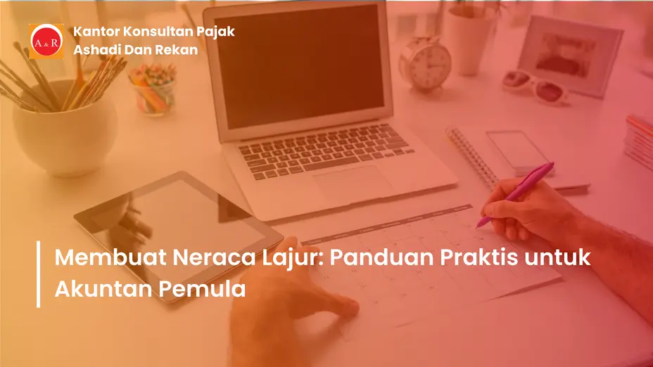 cara membuat neraca lajur