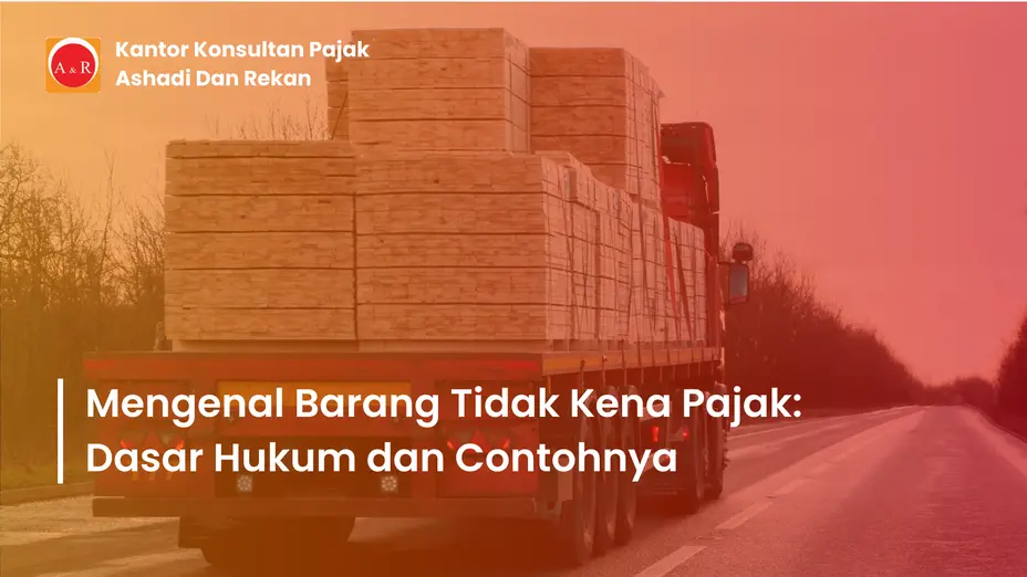 barang tidak kena pajak