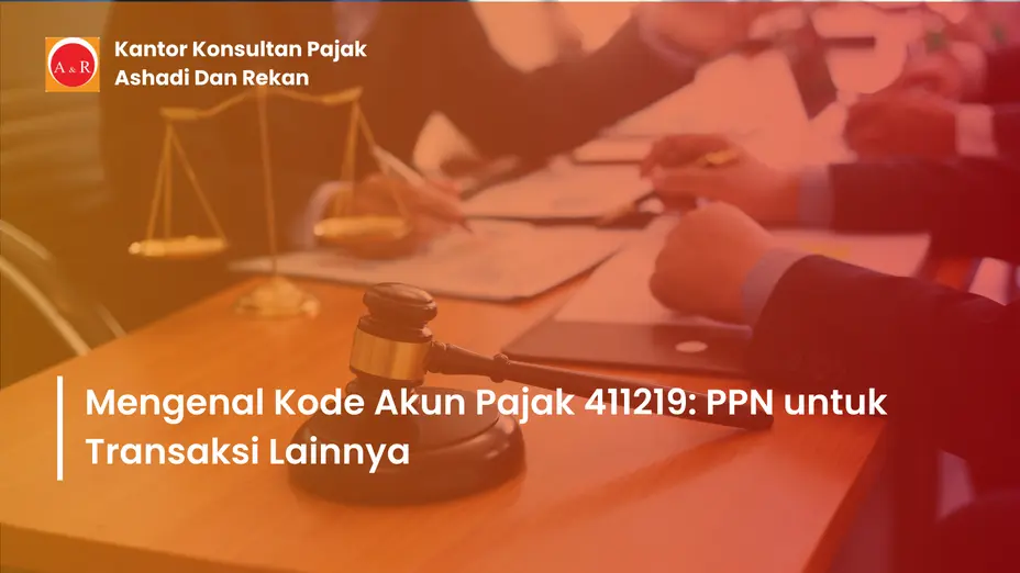 Kode Akun Pajak 411219