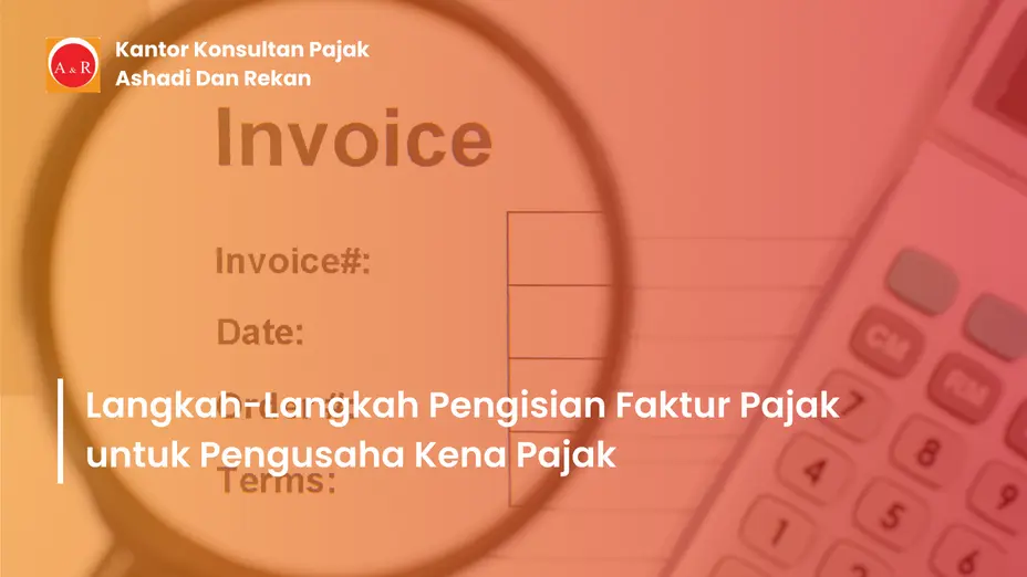 Pengisian Faktur Pajak