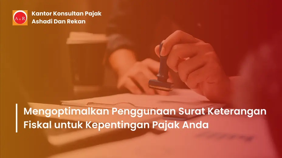 Surat Keterangan Fiskal