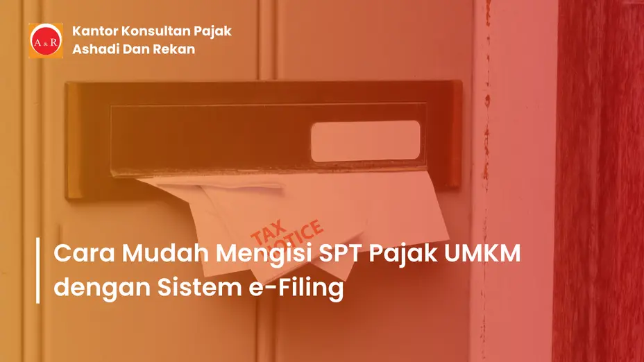 SPT Pajak UMKM