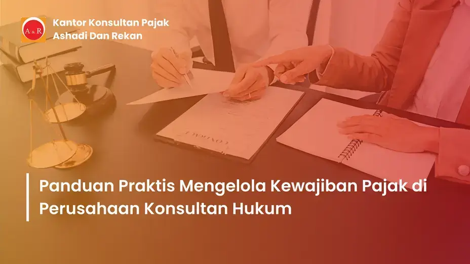 Pajak Konsultan Hukum