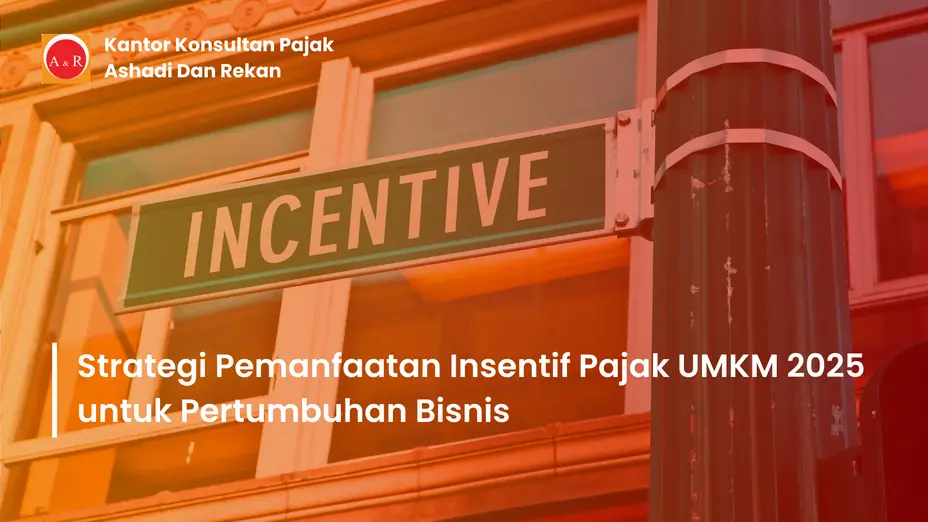Insentif pajak UMKM