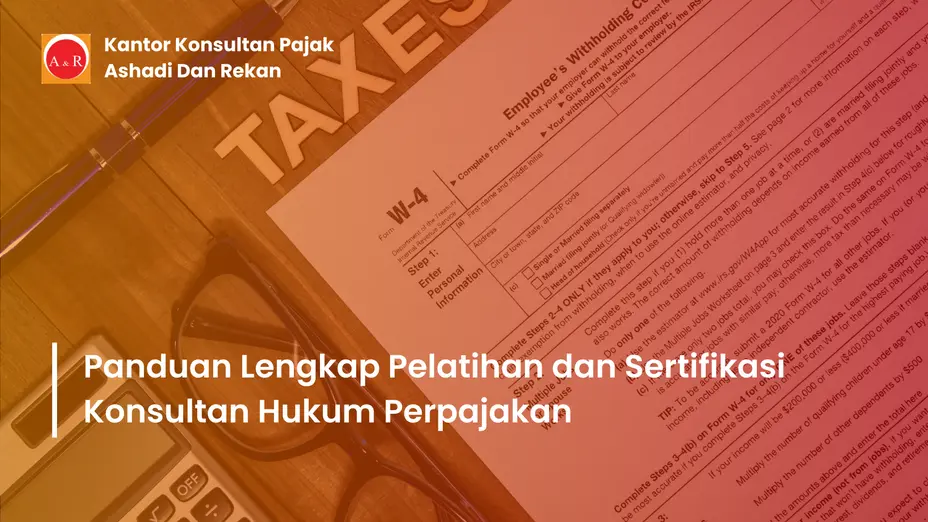 Sertifikasi hukum perpajakan